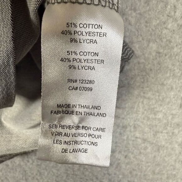 Travis Mathew Mens Size Large Pullover Golf Shirt Polo Gray Short Sleeves - Picture 5 of 8